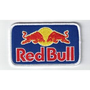 Red Bull Energy Drink Blue Formula One F1 Racing Team 3in Patch Iron / Sew-On
